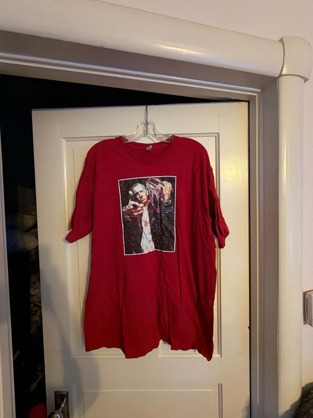 Alstyle Eminem Boombox Graphic T-Shirt Red XL